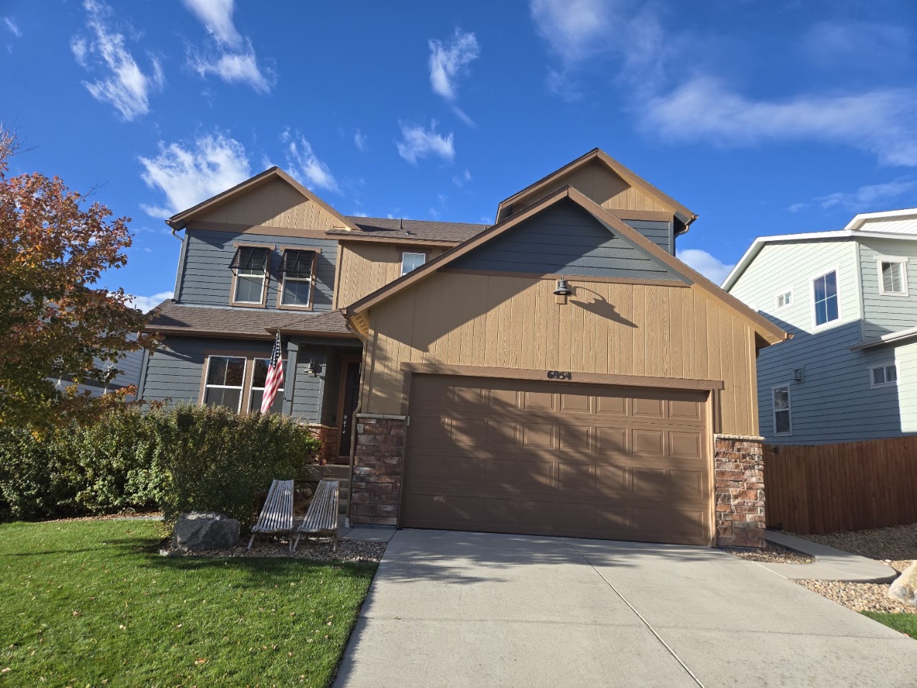 Completed roof on a Denver-metro home
